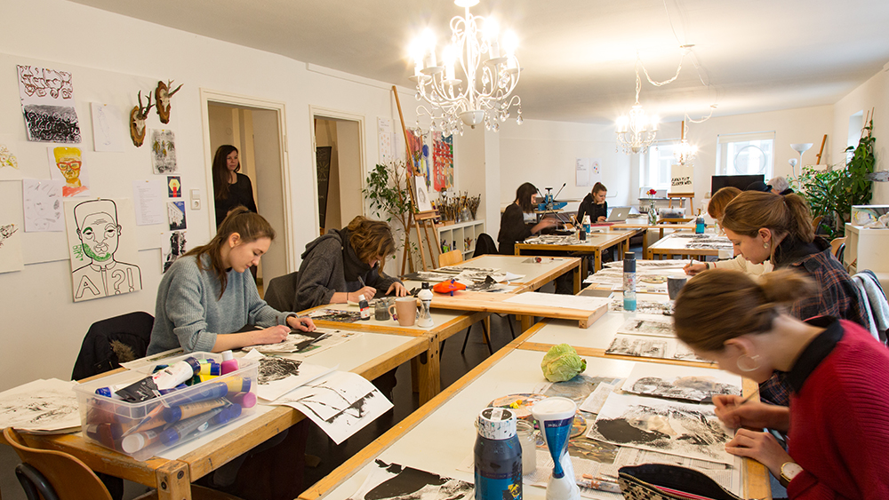 Art Classes at Atelier für Malerei und Grafik