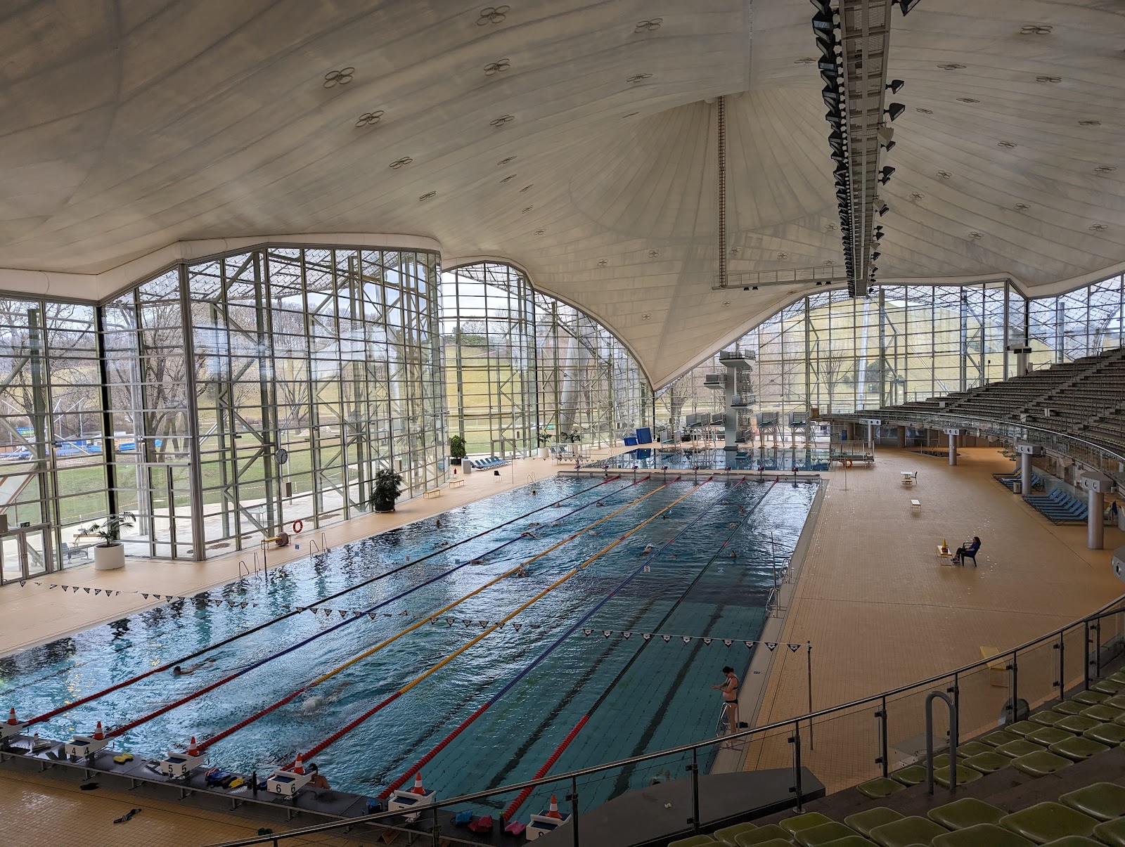 Schwimmen im Olympiapark