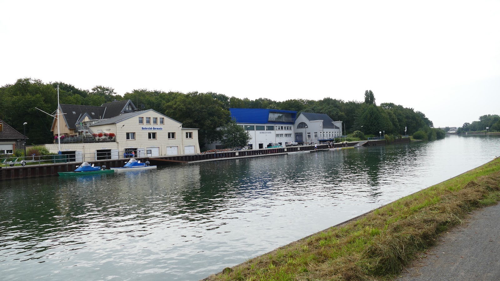 Rudern im Dortmunder Bootshaus