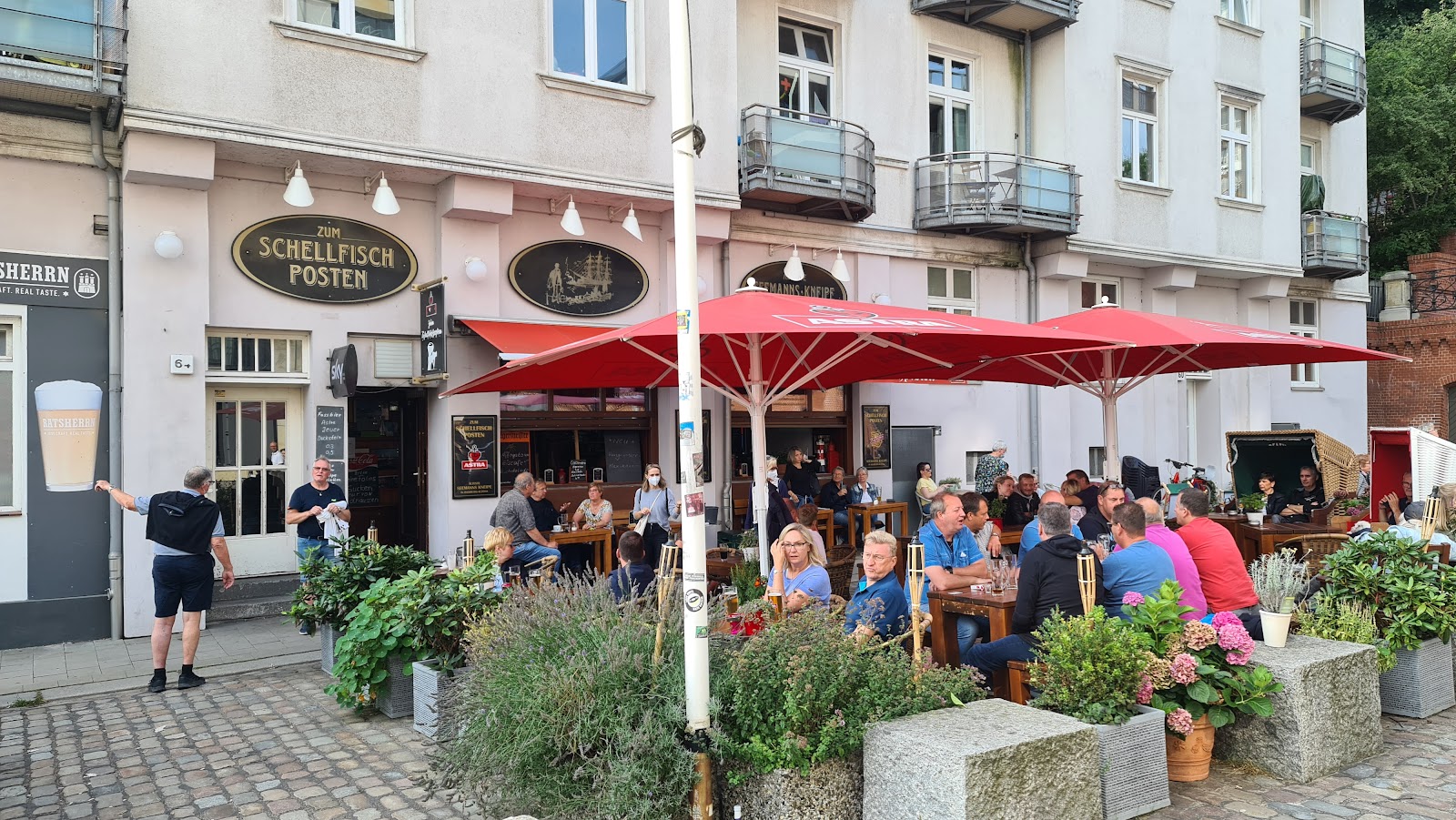 Besuche den Hamburger Fischmarkt