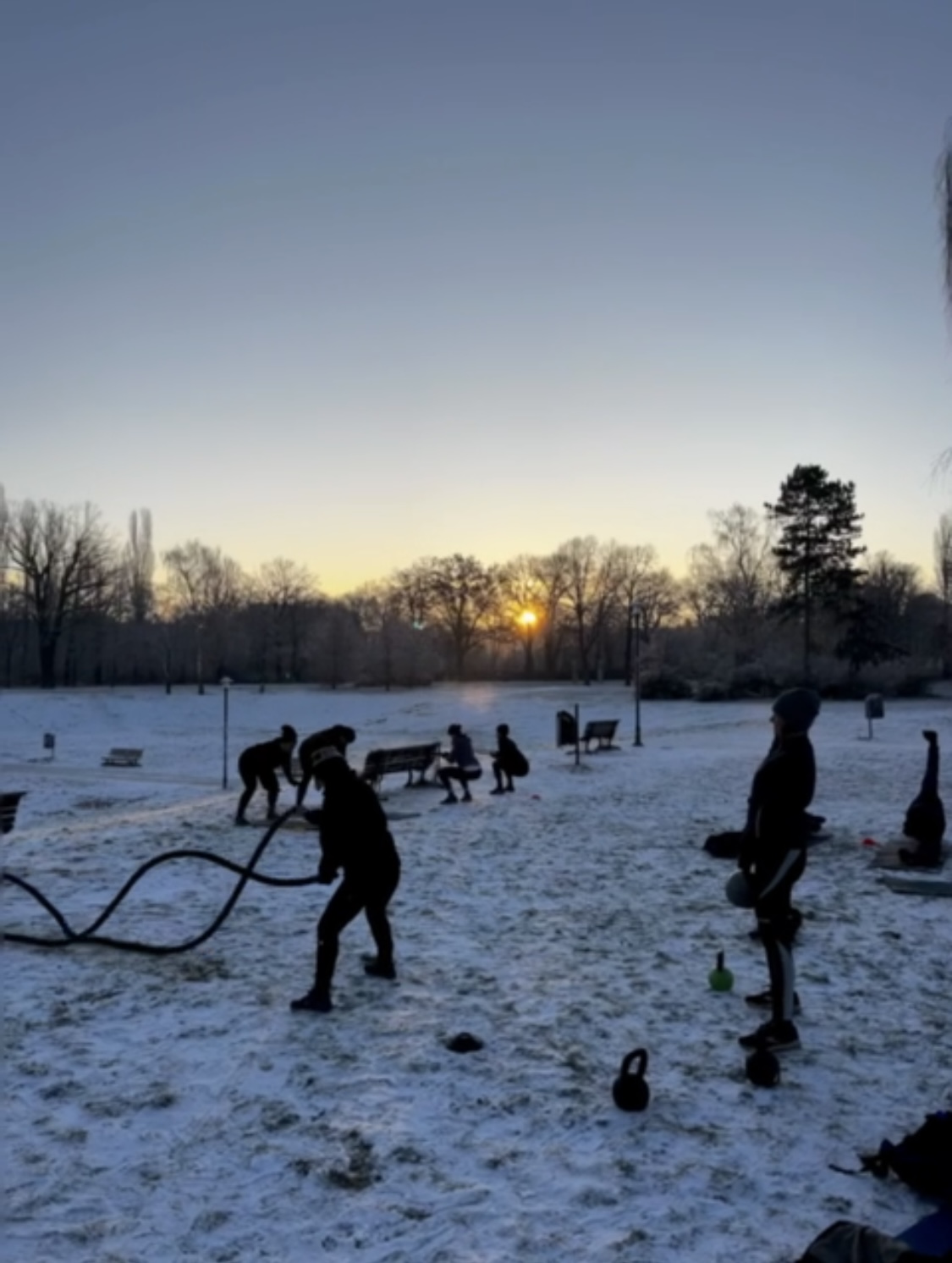 Bootcamp im Volkspark Friedrichshain